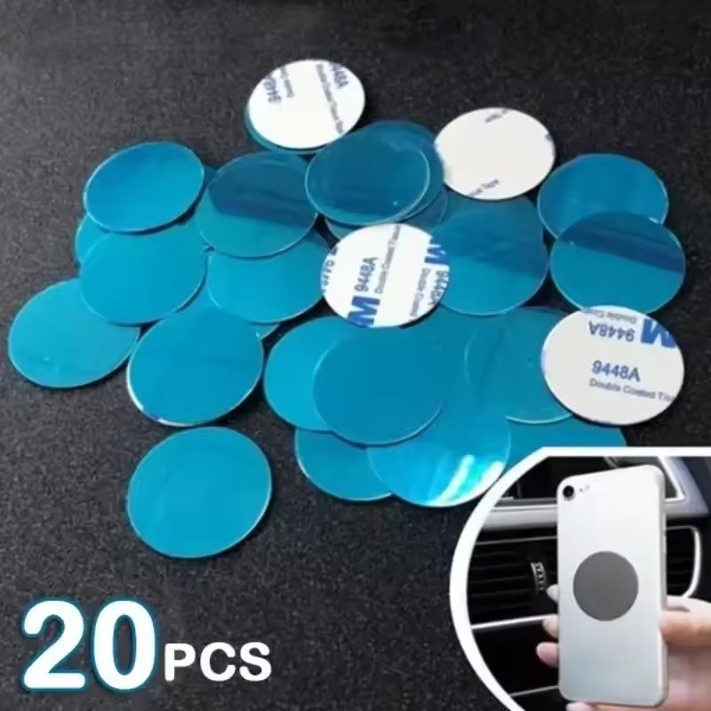 Phone Accessories Useful - 1/50 Pezzi Adesivi in Lamiera Metallica